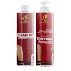 Kit Alisado Marroquí con Argán – Nutrición Profunda