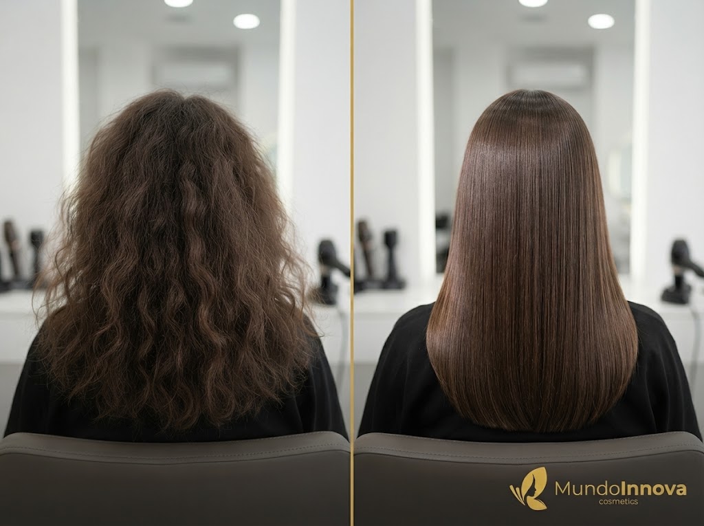Alisado orgánico para cabello rizado y control del frizz