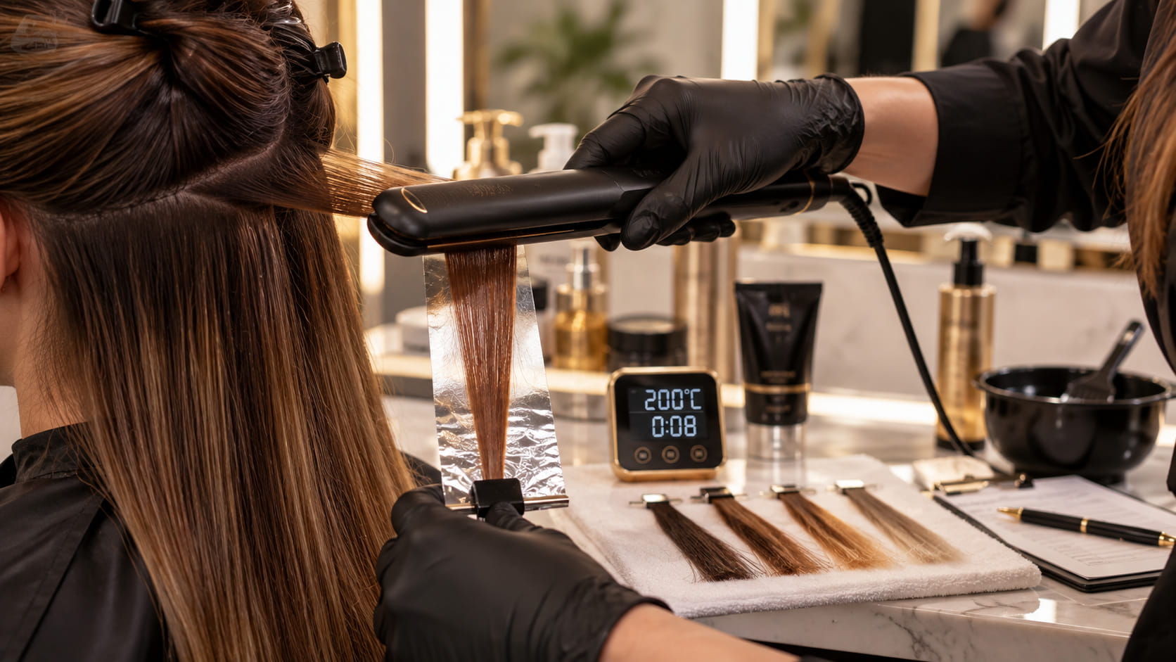 Diagnóstico capilar profesional de la fibra del cabello