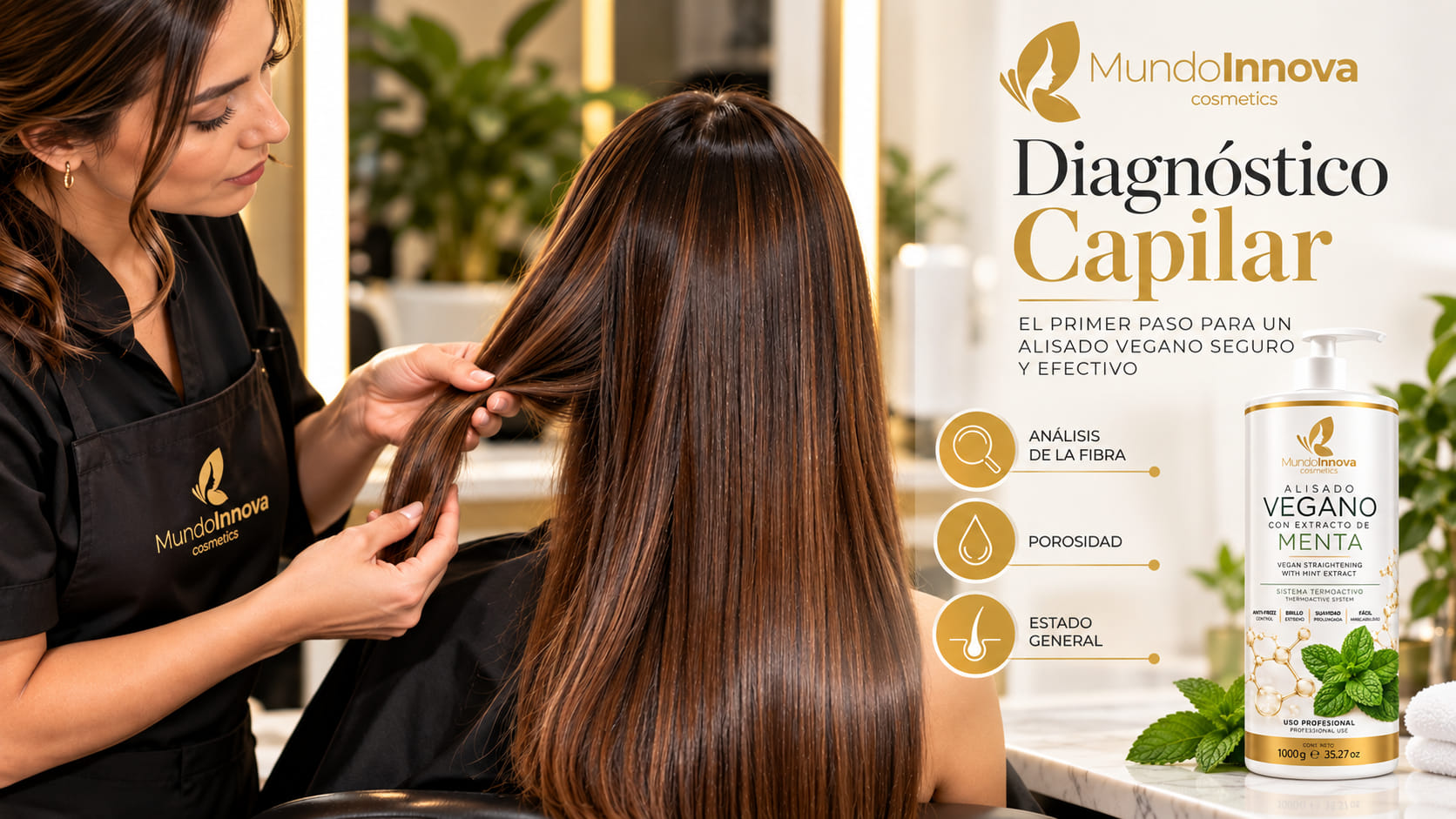 Alisado japonés profesional Kiyomi de Mundo Innova Cosmetics
