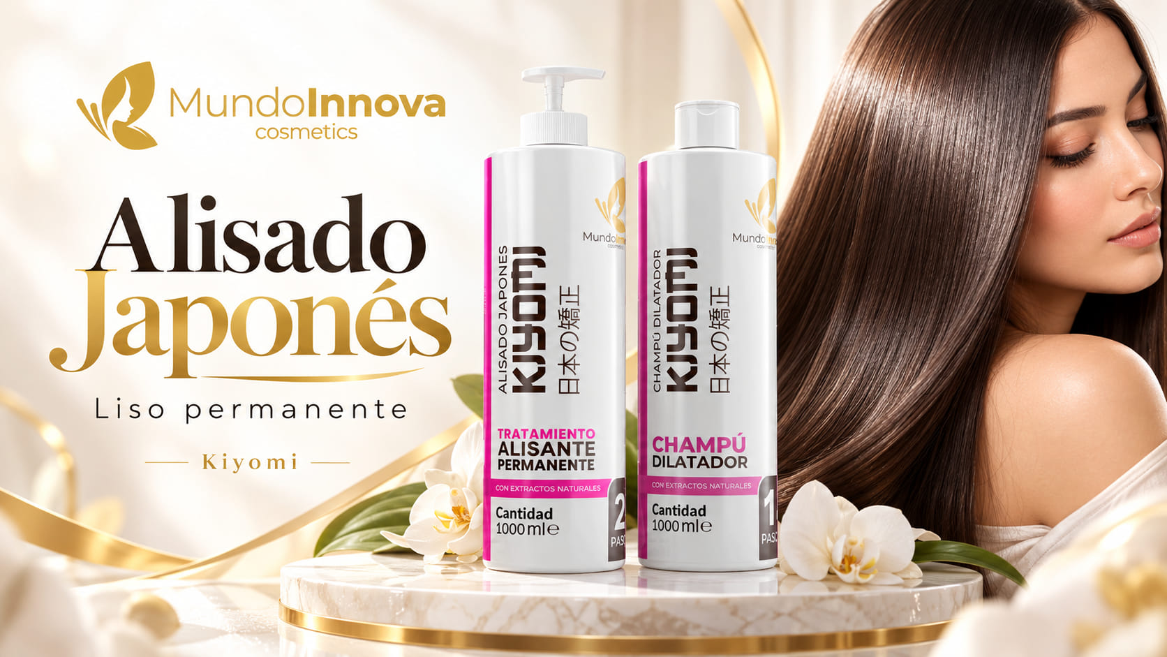 Alisado japonés profesional Kiyomi de Mundo Innova Cosmetics